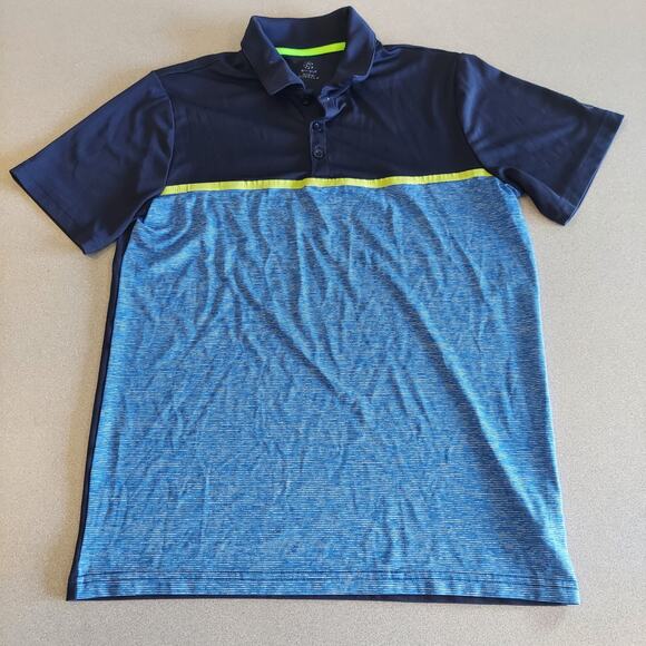 Champion Other - Champion Polo Shirt Boys XL Blue Short Sleeve Front Stripe Tee